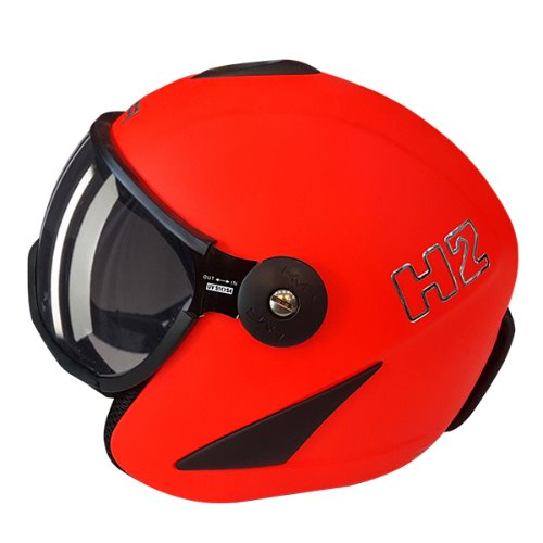 [17/18] 햄머 바이저 헬멧 H2 컬러 019 (레드) + 변색 렌즈 바이저 (VTFS10B)
